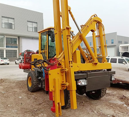 公路護欄打樁機